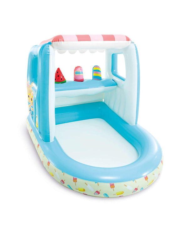 INTEX Ice Cream Stand Play House And Pool, (50''40''x39'')